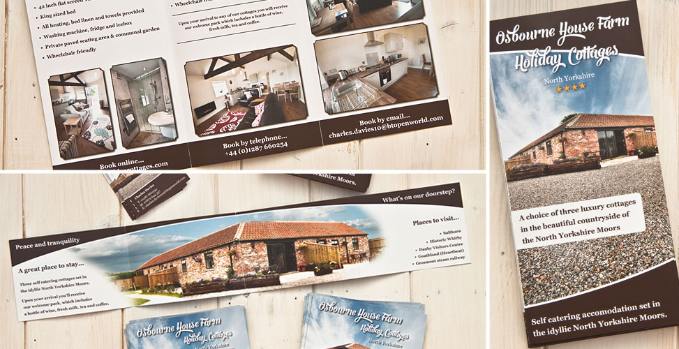 Leaflets and business cards Redcar